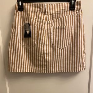 Striped skirt
